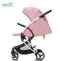 AimiLE Marke eine Fußbremse faltender Kinderwagen rosa Farben Kinderwagen Kinderwagen hergestellt in China